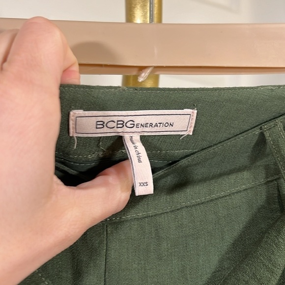 BCBGgeneration ankle pants Forrest green - Picture 5 of 8